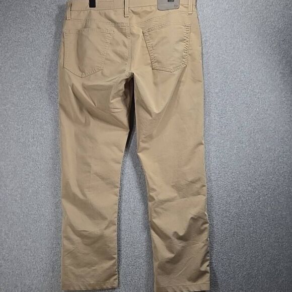 AG ADRIANO GOLDSCHMIED Tan The Tellis Modern Slim Italian Jeans sz 34x34 28" Ins - Picture 6 of 12